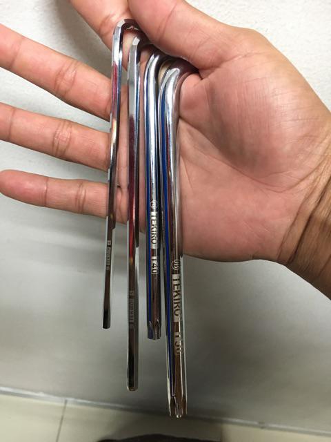 Tekiro Kunci L Bintang Satuan T 50 Panjang Torch Key Long Harga Satuan Termurah Berkualitas