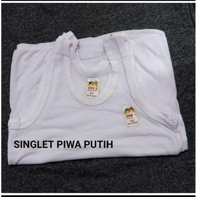 1 Lusin/SINGLET ANAK Gambar / Polos  Di jual Perlusin