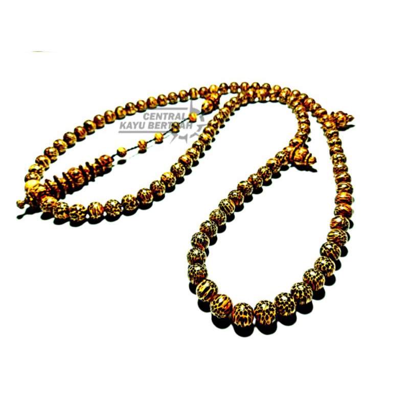 tasbih muslim kayu liwung lawu asli alami original