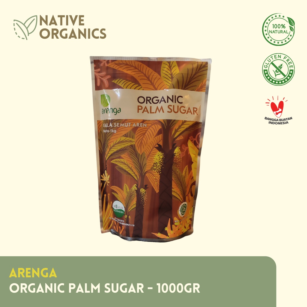 

Arenga - Organic Palm Sugar / Gula Aren Organik 1KG