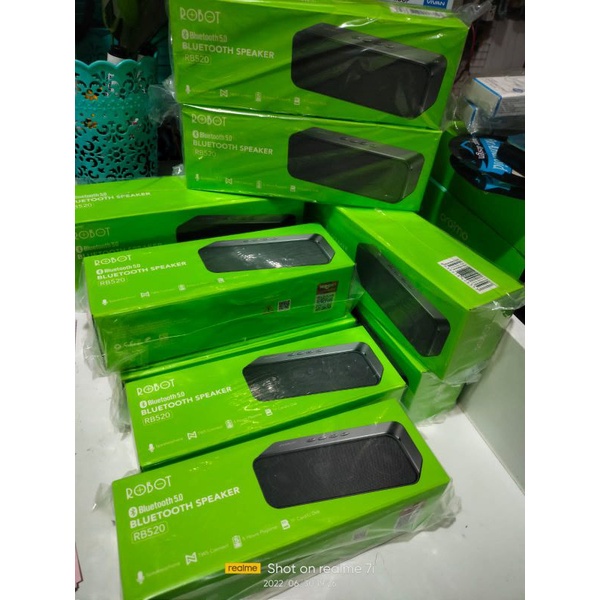 NEW~Robot RB420 Brio Bluetooth 5.0 True Wireless Stereo Portable Speaker 10watt garansi resmi 1tahun Speaker Bluetooth Robot RB520 Bluetooth 5.0 Portable Audio Wireless Super Bass Stereo Original