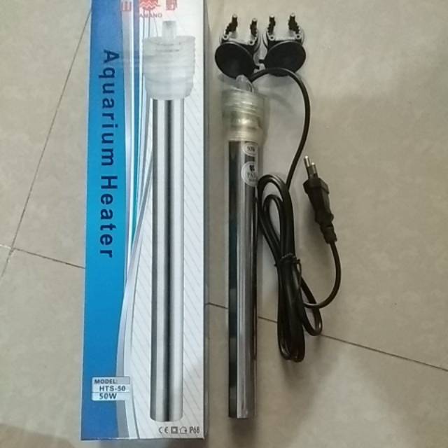 Heater Aquarium 50 Watt Stainless Yamano Original