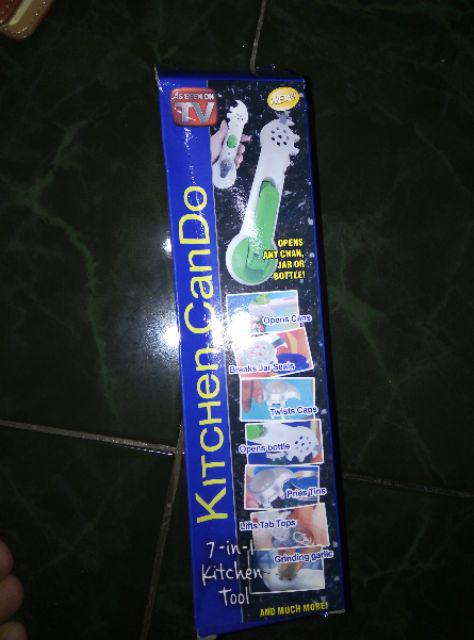 Pembuka Botol Kaleng 6 In 1 Kitchen Can Opener Bottle Kitchen Dapur Home Stuff Tools Drink Cafe Food