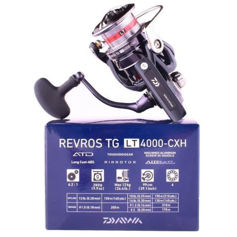 REEL DAIWA REVROS TG LT 4000 CXH