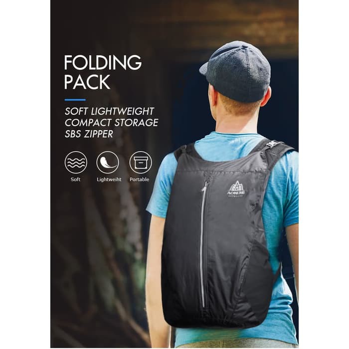 AONIJIE AIRPORT HERO H951 Packable Backpack HIKING TRAVEL 25L