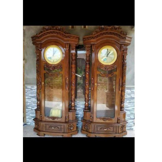 jam gadang besar /jam besar /jam dingdong ukir jepara