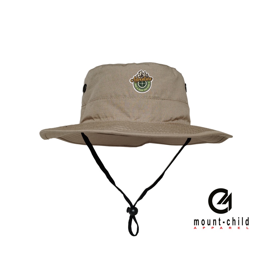 Topi Rimba Premium Topi Gunung camping adventure Rimba Hat Pria Wanita original unisex jungle hat mountchild apparel