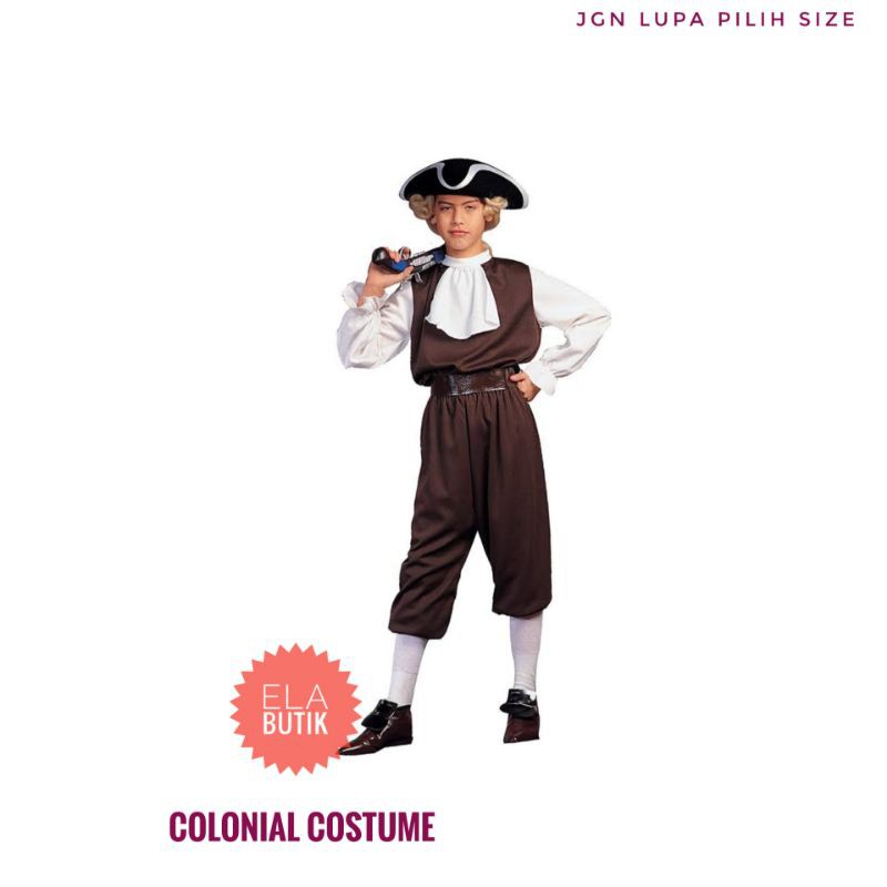kostum colonial-australia-kolonial-kostum internasional-halloween-book day