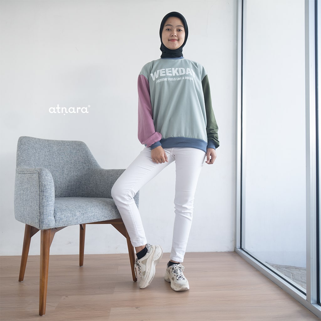 Nara Grosir - Weekday XXL Sweater l Sweater Pria dan Wanita