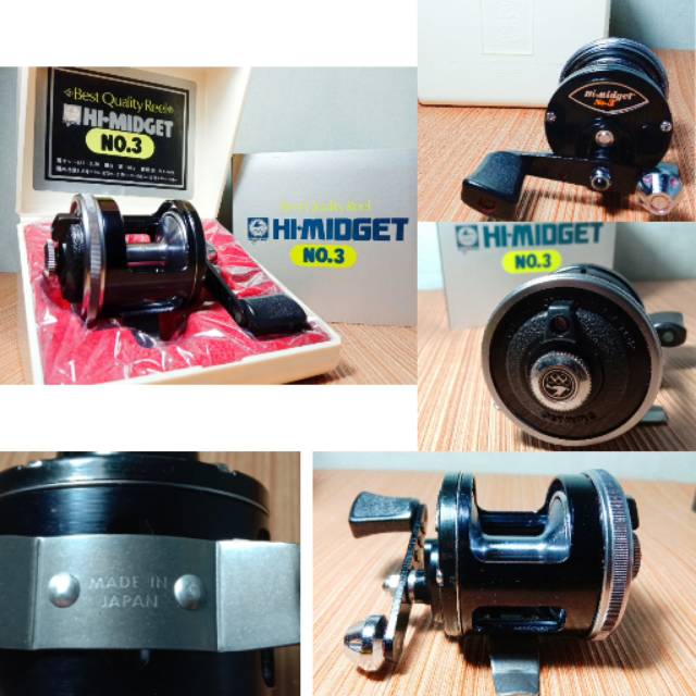 Reel mini troll olympic hi midget no 3 Made in japan