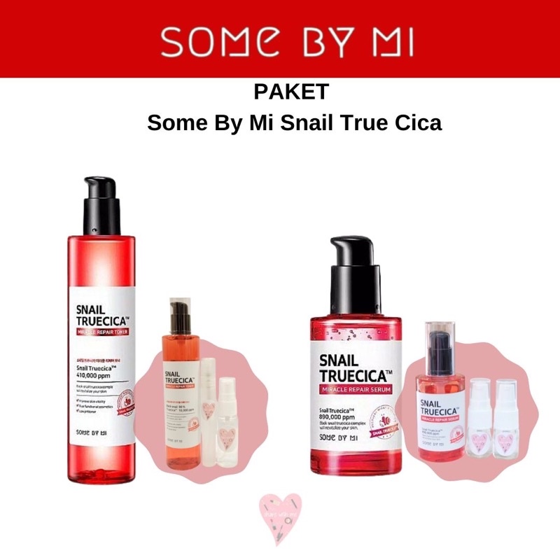 PAKET Some By Mi Snail True Cica