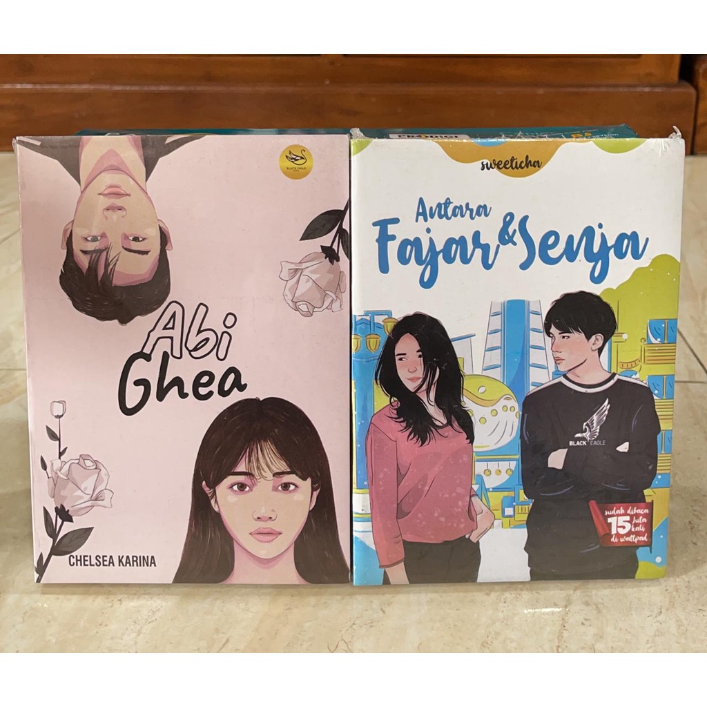 Paket 2 Novel -Abi Ghea -Fajar & senja Novel Wattpadd, Novel Wattpad Islam