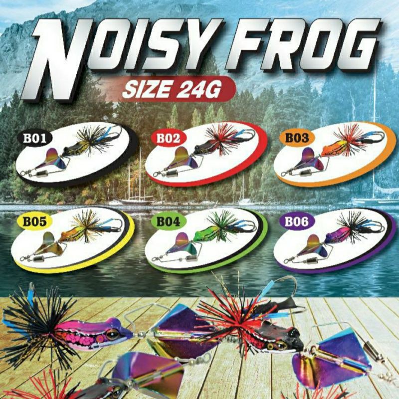 lure boytep noisy frog