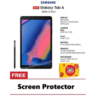 Jual Samsung Galaxy Tab A8 with S Pen 2019 P205 3GB/32GB A 8.0" inch