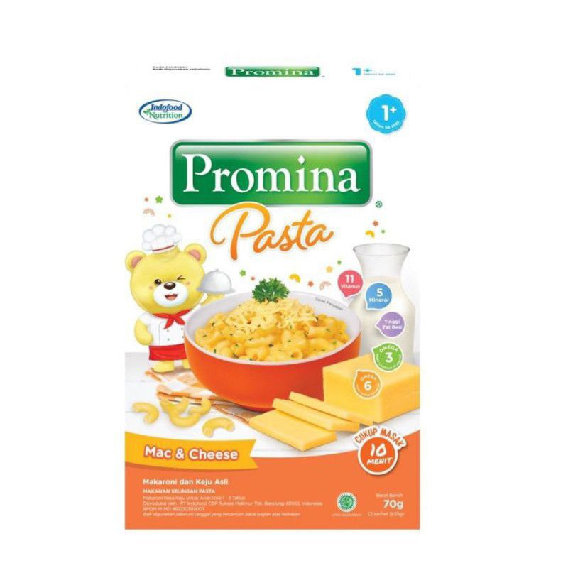 

PROMINA PASTA MAC CHEESE 70gram 1tahun keatas