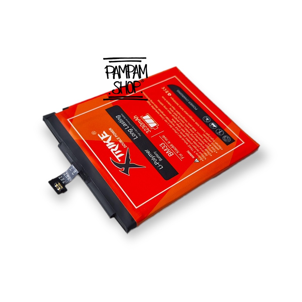 Baterai Xtrike Double Power Original XiaoMi Mi4i BM33 Mi 4i Batre Batrai Battery Handphone HP Ori