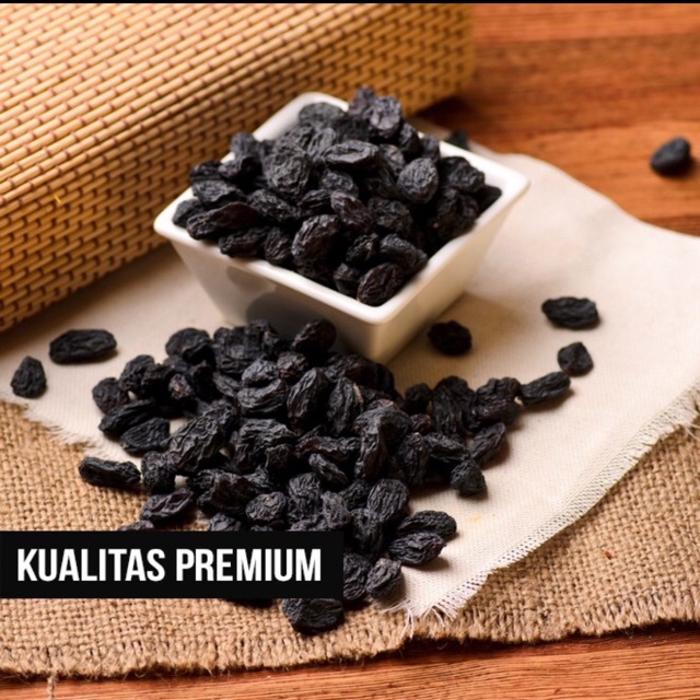 

Kismis hitam/black organic premium 500gram