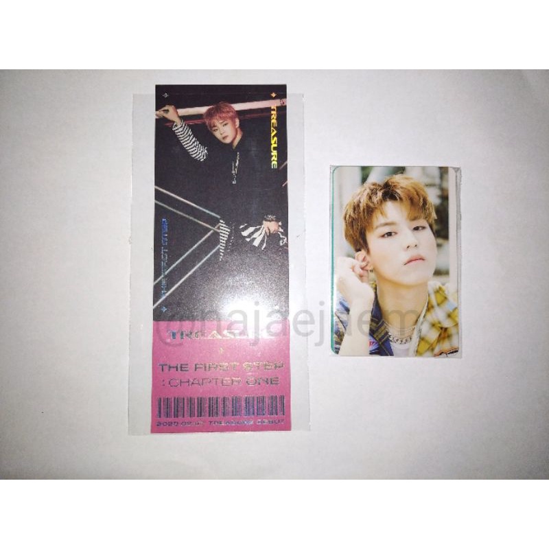 [READY] PC TREASURE YGS CH1 JIHOON FREE JEONGWOO CH1 KUPING YG SELECT CHAPTER 1