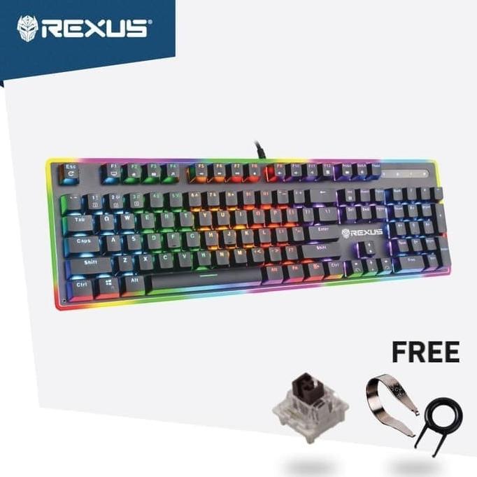 Rexus Legionare MX10 RGB Underglow Mechanical Keyboard