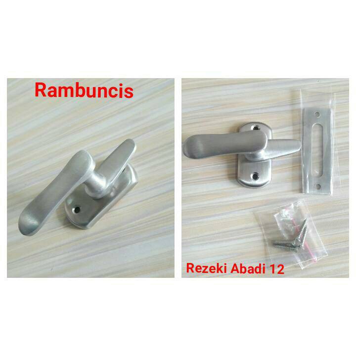 Slot Jendela / Rambuncis / Grendel Jendela