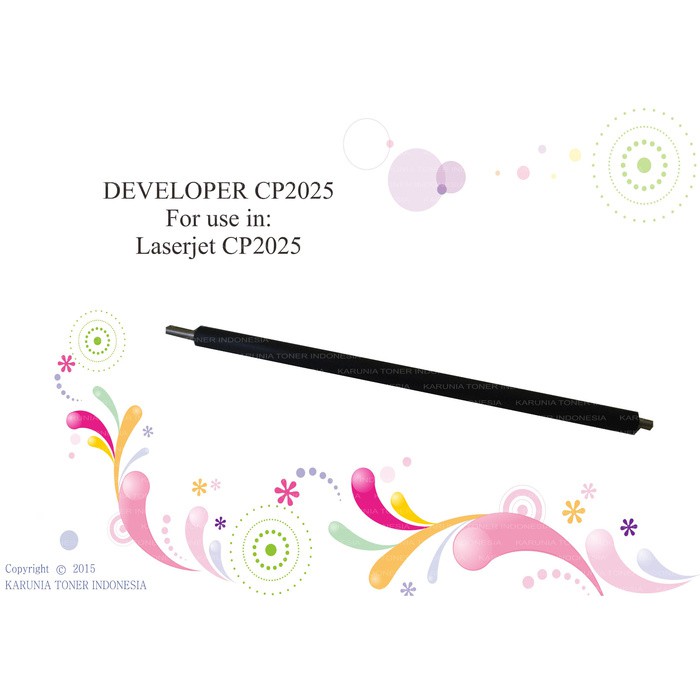 DEVELOPER CP2025 FOR USE IN LASERJET CP2025