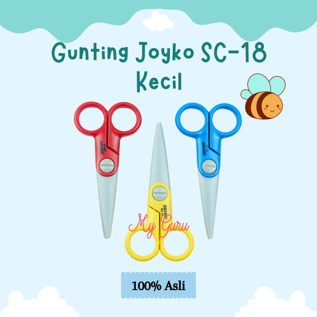 

[PCS] GUNTING JOYKO SC-18 KECIL ALAT PEMOTONG KERTAS / SCISSORS