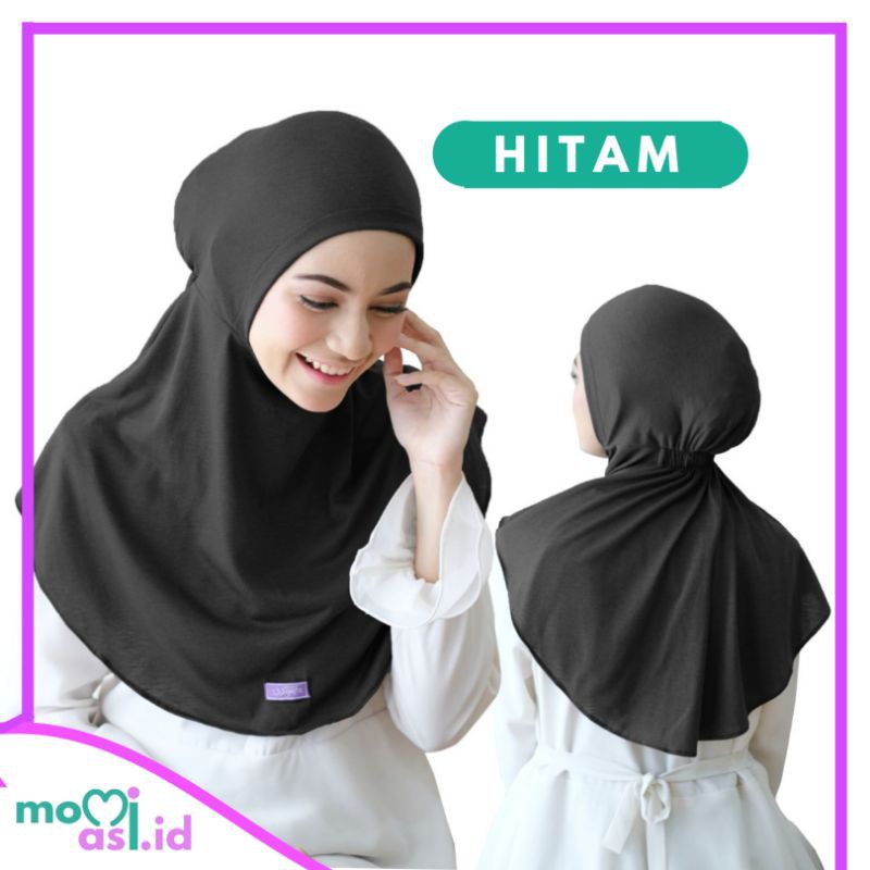 Momiasi - Inner Hijab Antem Ciput Daleman Hijab Inner Ninja Hitam