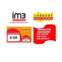 VOUCHER KUOTA DATA INDOSAT 5.5 + 5.5 GB