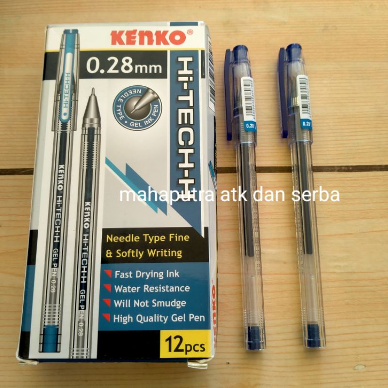 

1pcs Pen Hitech Kenko H 0.28 PULPEN HITECH MURAH PULPEN GROSIR