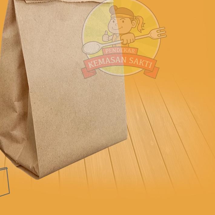 

➮ Paper Bag Satchel Coklat Polos 12,5x8x22,5 / Kantong Kertas Sachel Bag / Paperbag Souvenir ❈