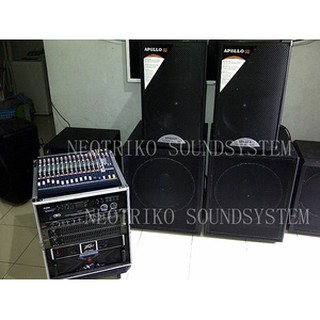 Paket Mini Line Array 2x 4 5 Inch Subwoofer 10 Inch Costum