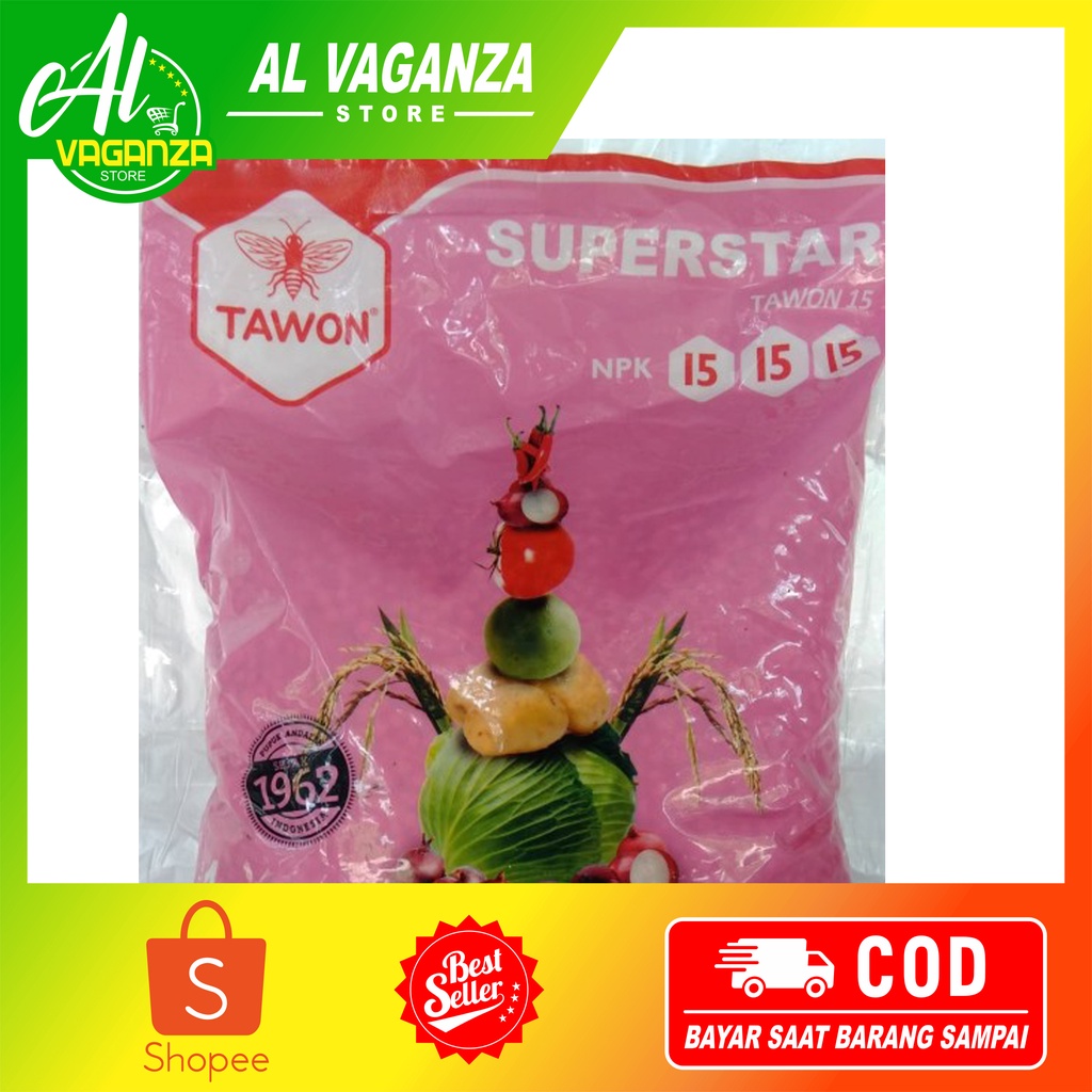 Pupuk Pertanian NPK Cap Tawon 15-15-15