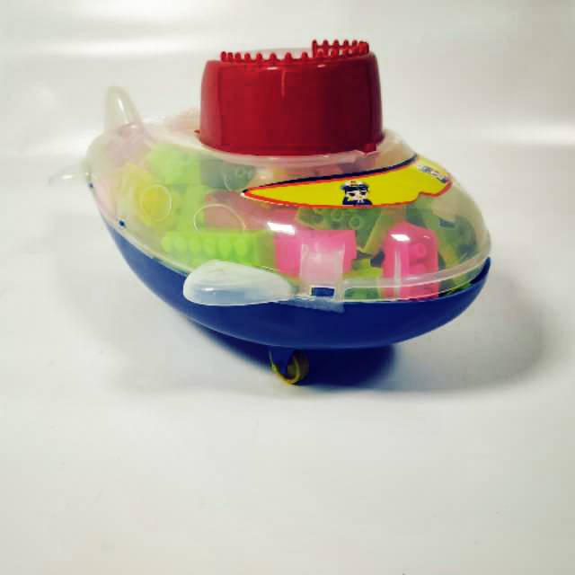 brick block blok lego mainan edukasi anak dengan kapal selam