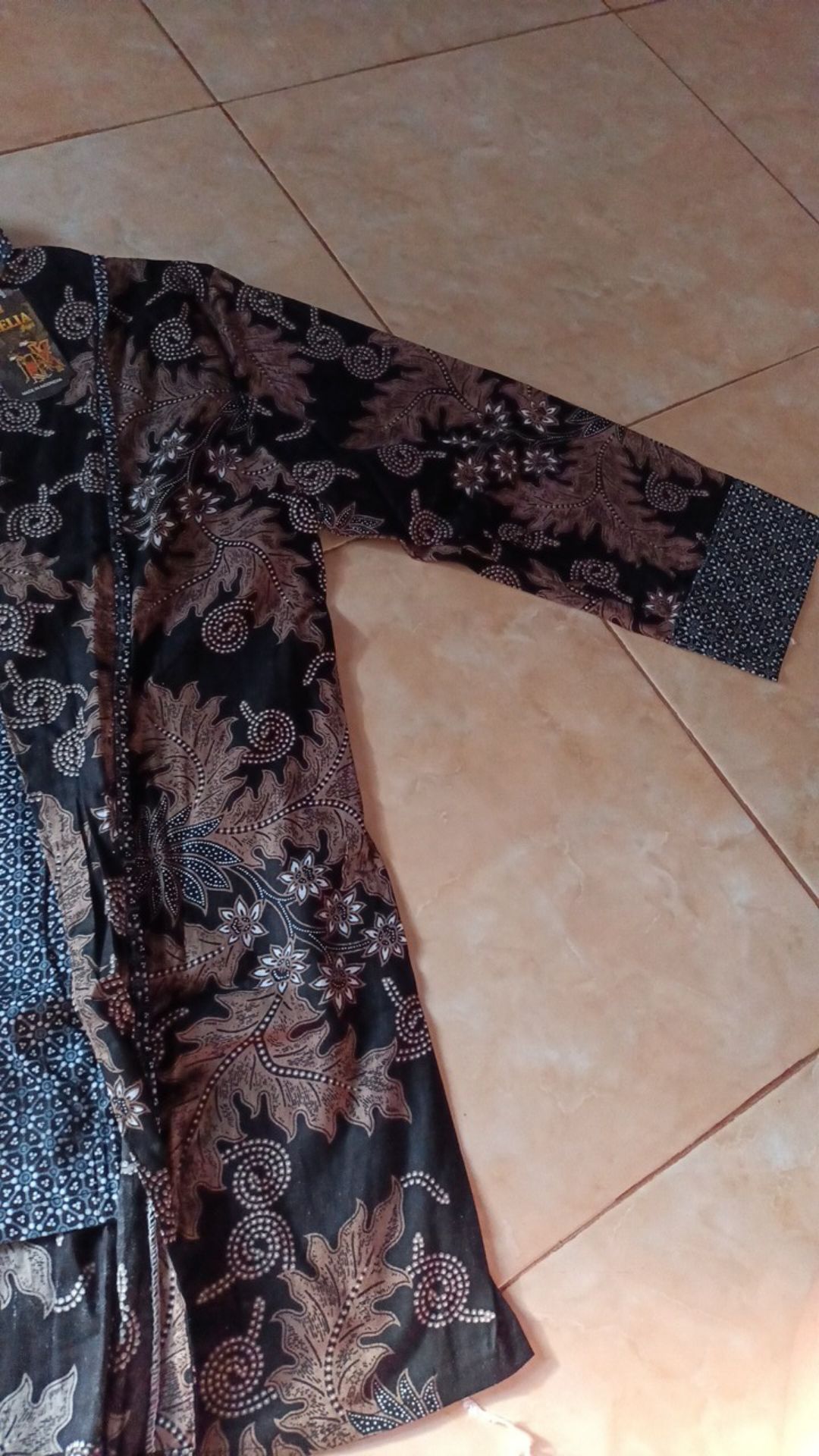 Blus Davina Daun Lawasan Baju Batik Atasan Wanita