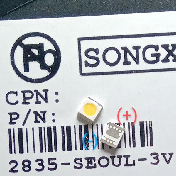 Terlaris Led Backlight - Smd 2835 - 1W - 3V - Putih Murah