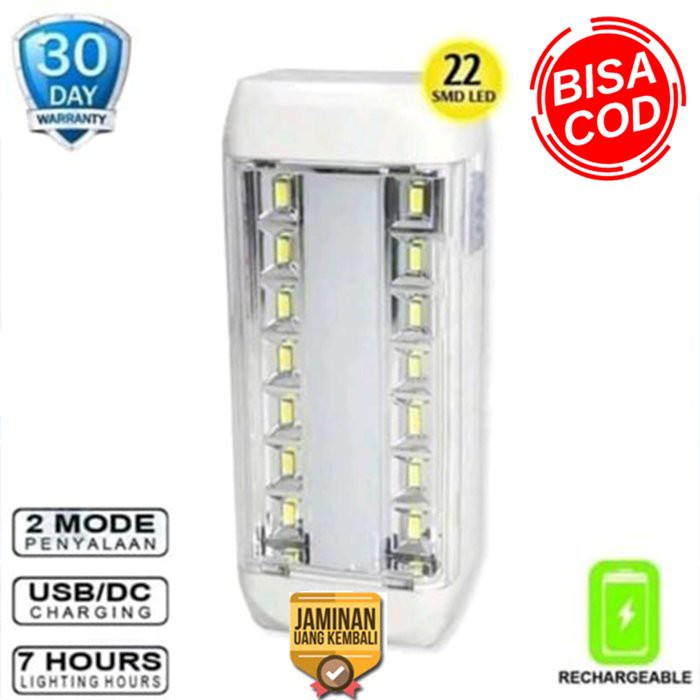 Lampu Emergency Rechargeable Automatic ( Lampu Darurat Kebakaran )