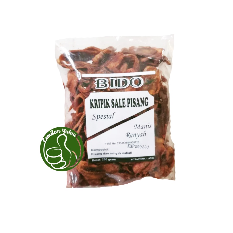 

Snack Tradisional Keripik Sale Pisang Manis - 250gr