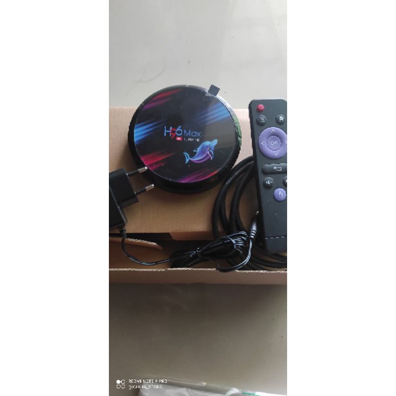 STB H96 max X3 ram 4gb rom 128gb