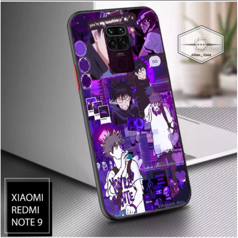 Athan Case Custom Xiaomi Redmi Note 9 & Redmi Note 9 Pro Fashion Aesthetic Animasi Anime JJK series