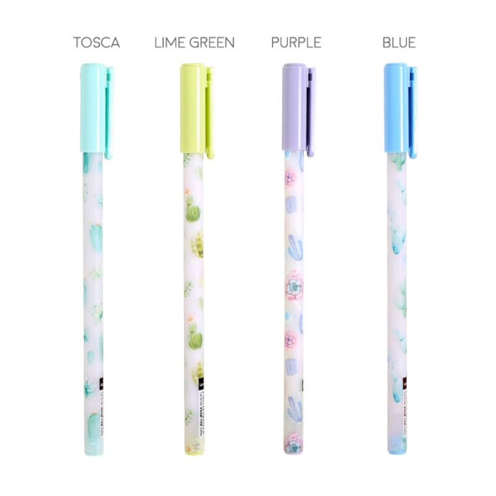 

Cantik Plant Lifestyle Gel Ink Pen Promo