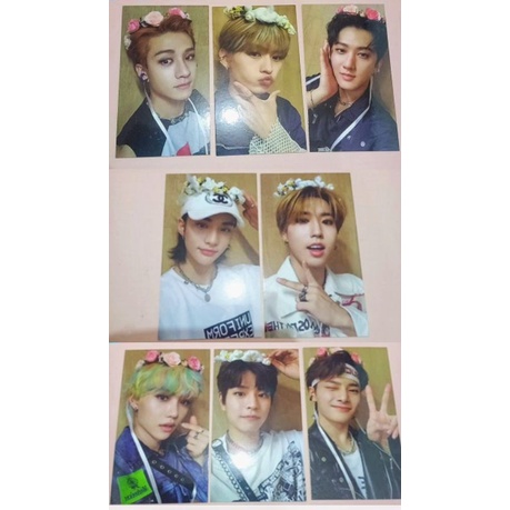 [ Unofficial ] Scars Japan Flower Crown skz stray kids pc photocard benefit web SubK US straykids hy