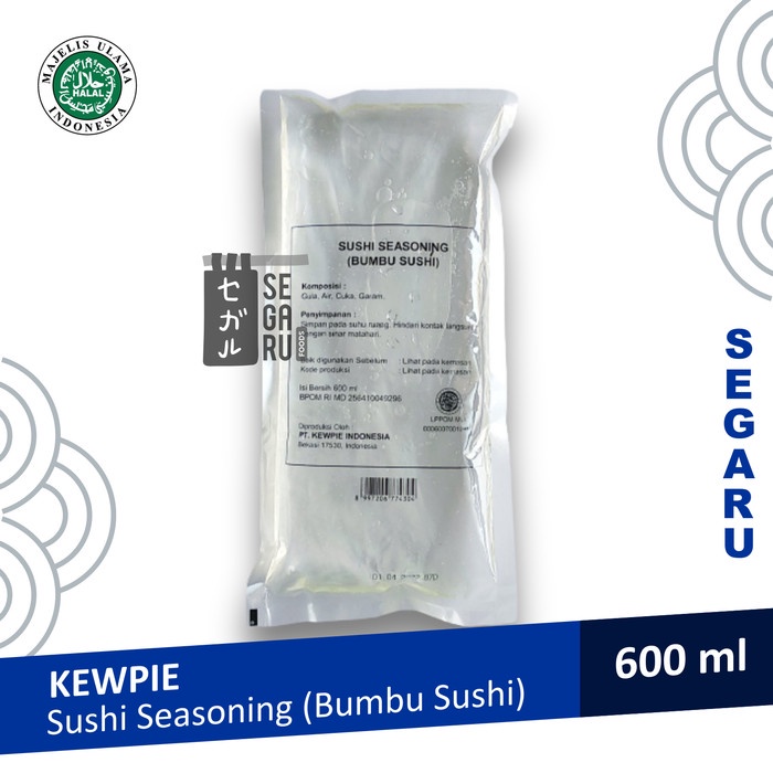 

Kewpie Sushi Seasoning Bumbu Sushi Vinegar Cuka Sushi Halal 600 Ml 006