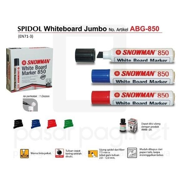 

Snowman Marker ABG-850