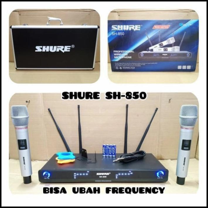 Mic Wireless Shure Sh 850 Microphone Handheld Shure Sh850 Original