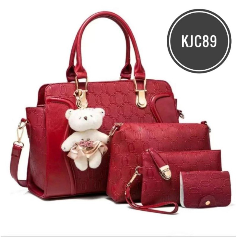 KIANJAYACOLLECTION89 - TAS HAND BAG  DESPACITO 4 DALAM 1 DIJAMIN TERMURAH