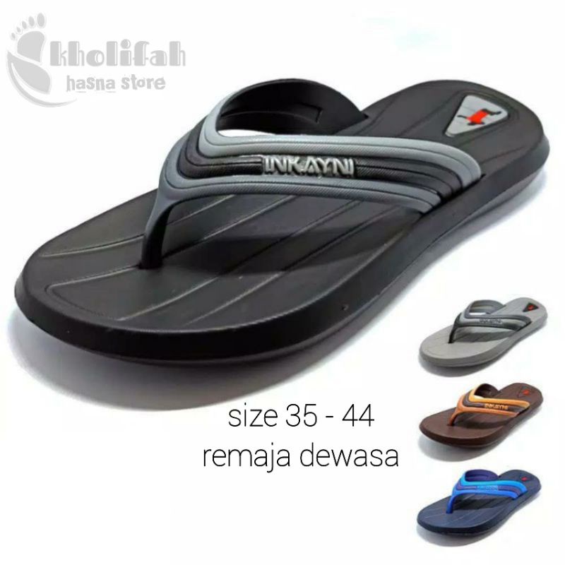 SANDAL JEPIT KARET PRIA TANGGUNG DAN DEWASA INKAYNI 35-44