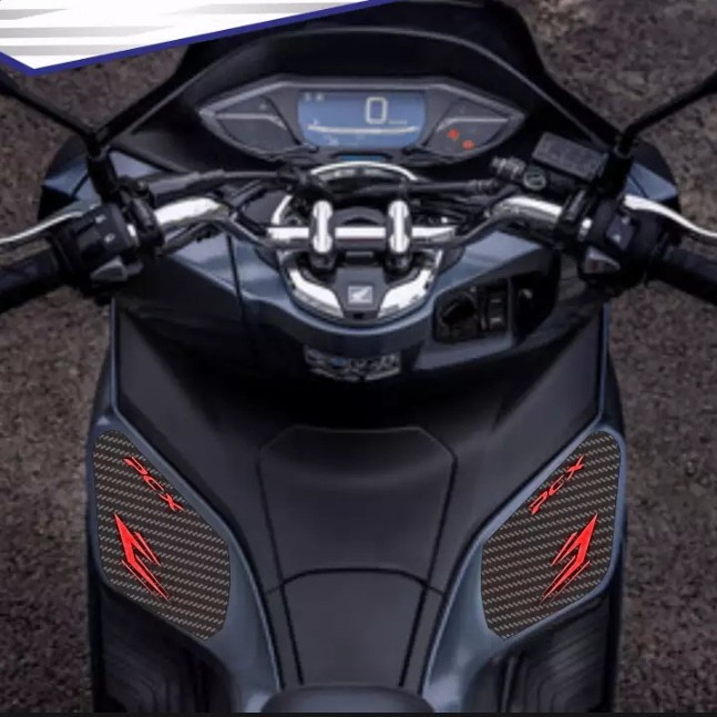 Sticker Tankpad Sidepad Atas honda PCX 160 all PCX 160 sticker timbul SIDEPAD ATAS