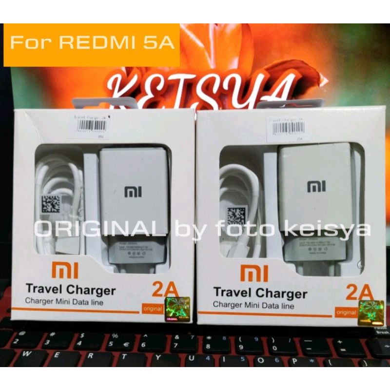 CHARGER 2A XIAOMI REDMI 5A MICRO USB // TRAVEL CHARGER 2A REDMI 5A // CARGER XIAOMI