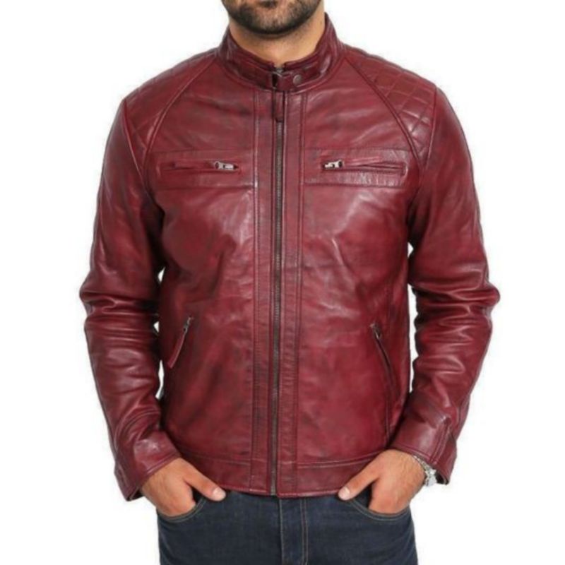 jaket kulit spinil original dari kulit domba kualitas No Satu/jaket kulit asli domba Garut