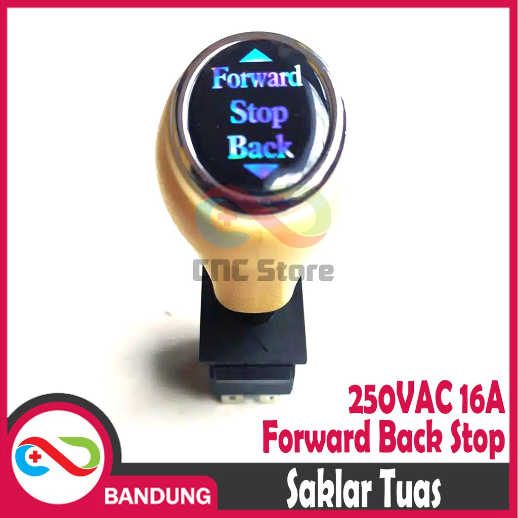 SAKLAR TUAS GIGI MAJU MUNDUR FORWARD STOP BACK MOBIL AKI ANAK KNOB